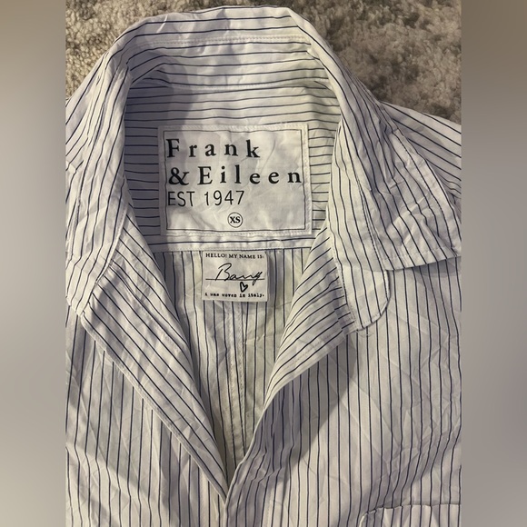 FRANK & EILEEN Barry stripe button down - Picture 2 of 6
